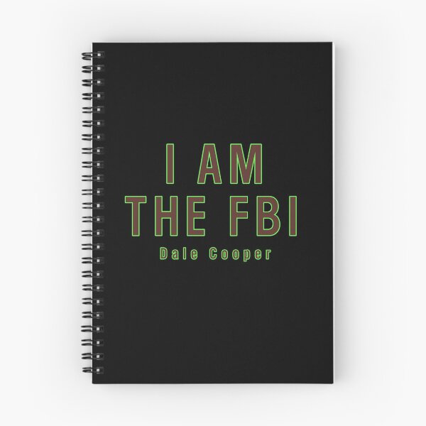 Item preview, I am the FBI (Twin Peaks) inspired graphic designed and sold by leAnomis.