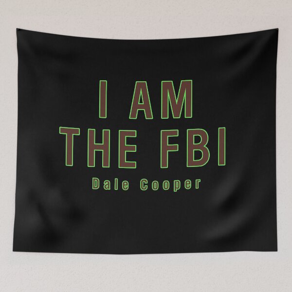 Item preview, I am the FBI (Twin Peaks) inspired graphic designed and sold by leAnomis.