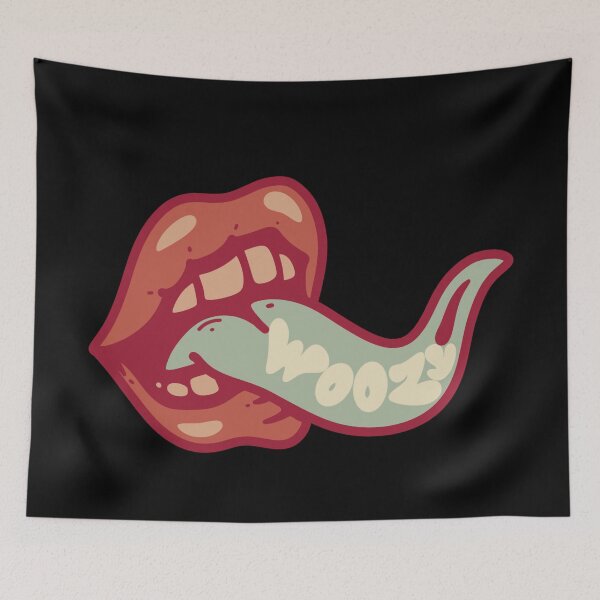 Item preview,   Woozy tongue  designed and sold by Bad Signal Studios .