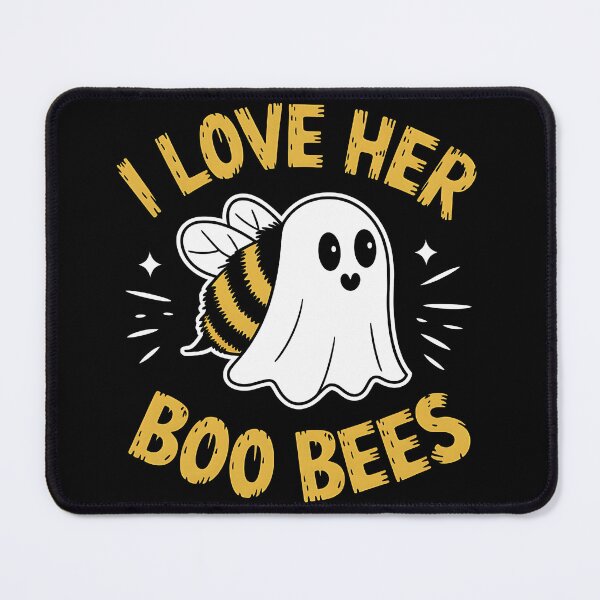 Item preview,  I Love Her Boo Bees Couples Funny Halloween designed and sold by Hotshots Design.