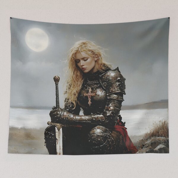 Item preview, Warrior Woman - Fantasy Art designed and sold by Seeker7Seven.