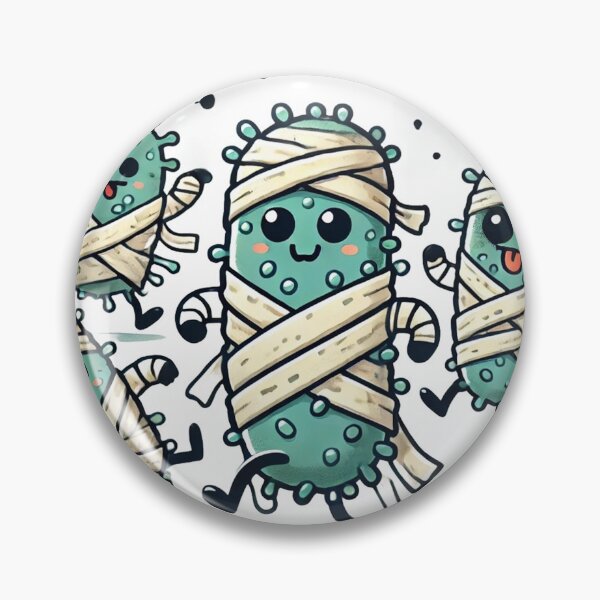 Item preview, Mummified Microbes: Bacteria in Bandages! designed and sold by AdoraSticks.