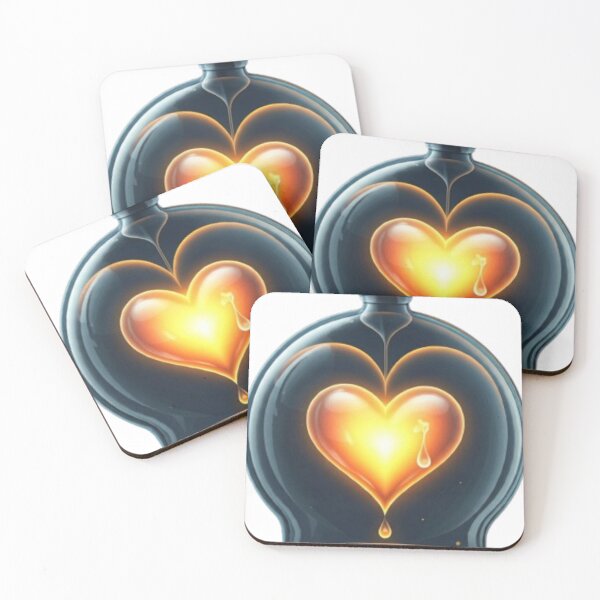 Item preview, Glowing Heart of Inner Strength designed and sold by CanvasWhimsy.