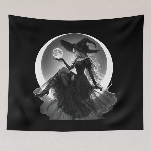Item preview, Mystical Moonlight Witch designed and sold by IllumeInk.