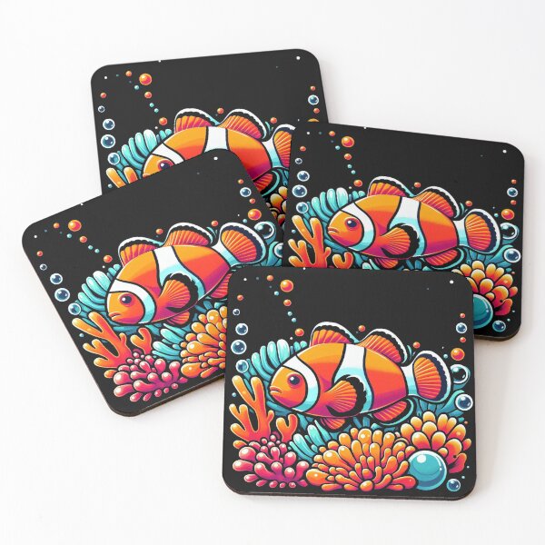 Item preview, Colorful & Courageous: The Clownfish Spirit designed and sold by communedesigns.