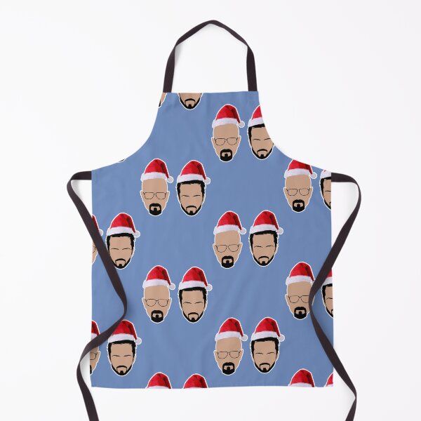 Item preview, Mr White and Jesse Merry Christmas illustration designed and sold by ZooStateofMind.