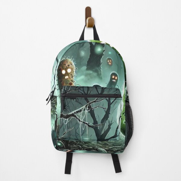 Item preview, Haunting Microbes: Bacteria & Fungi in the Foggy Forest designed and sold by AdoraSticks.