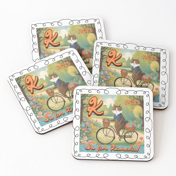 Item preview, Cats for Kamala! designed and sold by Ahistorymuse.