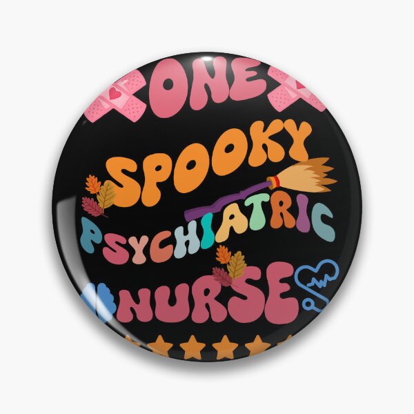 Item preview, Psychiatric Nurse - One Spooky Psychiatric Nurse - Funny Halloween for Psychiatric Nurse designed and sold by TheInkyOwl-TIO.