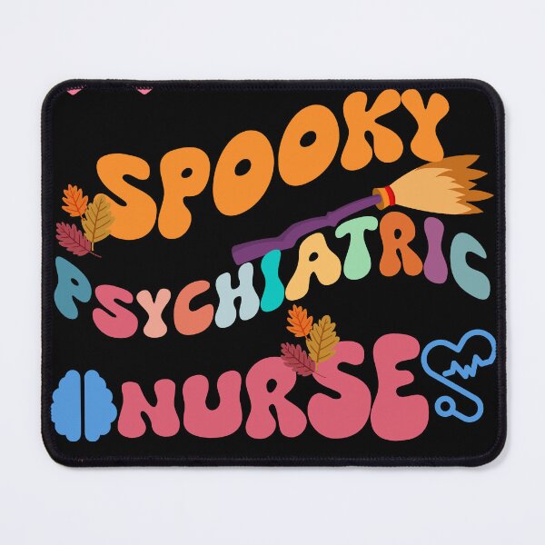 Item preview, Psychiatric Nurse - One Spooky Psychiatric Nurse - Funny Halloween for Psychiatric Nurse designed and sold by TheInkyOwl-TIO.