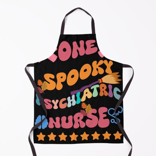 Item preview, Psychiatric Nurse - One Spooky Psychiatric Nurse - Funny Halloween for Psychiatric Nurse designed and sold by TheInkyOwl-TIO.