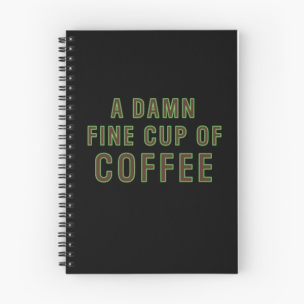 Item preview, A damn fine cup of coffee (Twin Peaks) inspired graphic designed and sold by leAnomis.