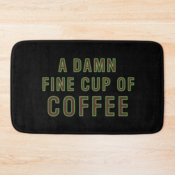 Item preview, A damn fine cup of coffee (Twin Peaks) inspired graphic designed and sold by leAnomis.