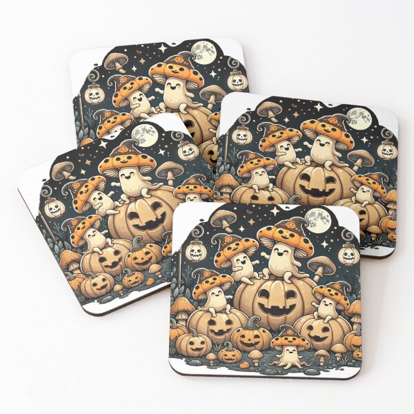 Item preview, Fungi Pumpkin Patch: Playful Spores in Pumpkins! designed and sold by AdoraSticks.