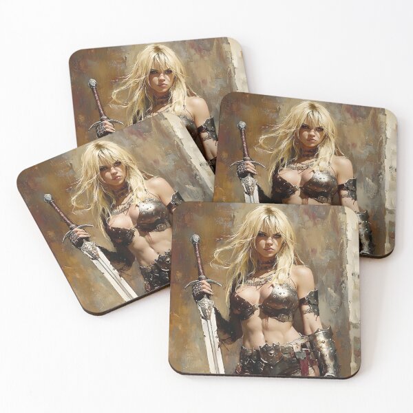 Item preview, Warrior Woman - Fantasy Art designed and sold by Seeker7Seven.