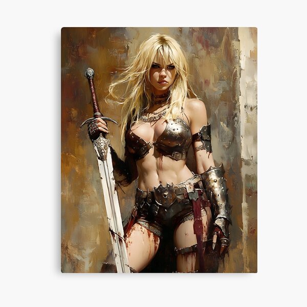 Item preview, Warrior Woman - Fantasy Art designed and sold by Seeker7Seven.