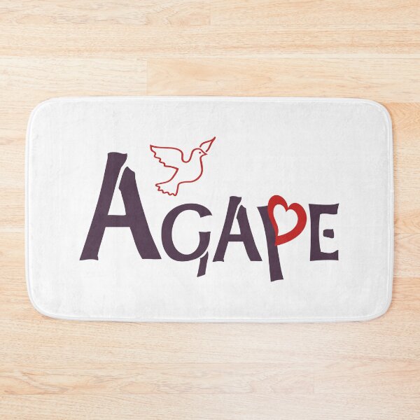 Item preview, Agape In Purple With Heart and Dove designed and sold by Finfell.