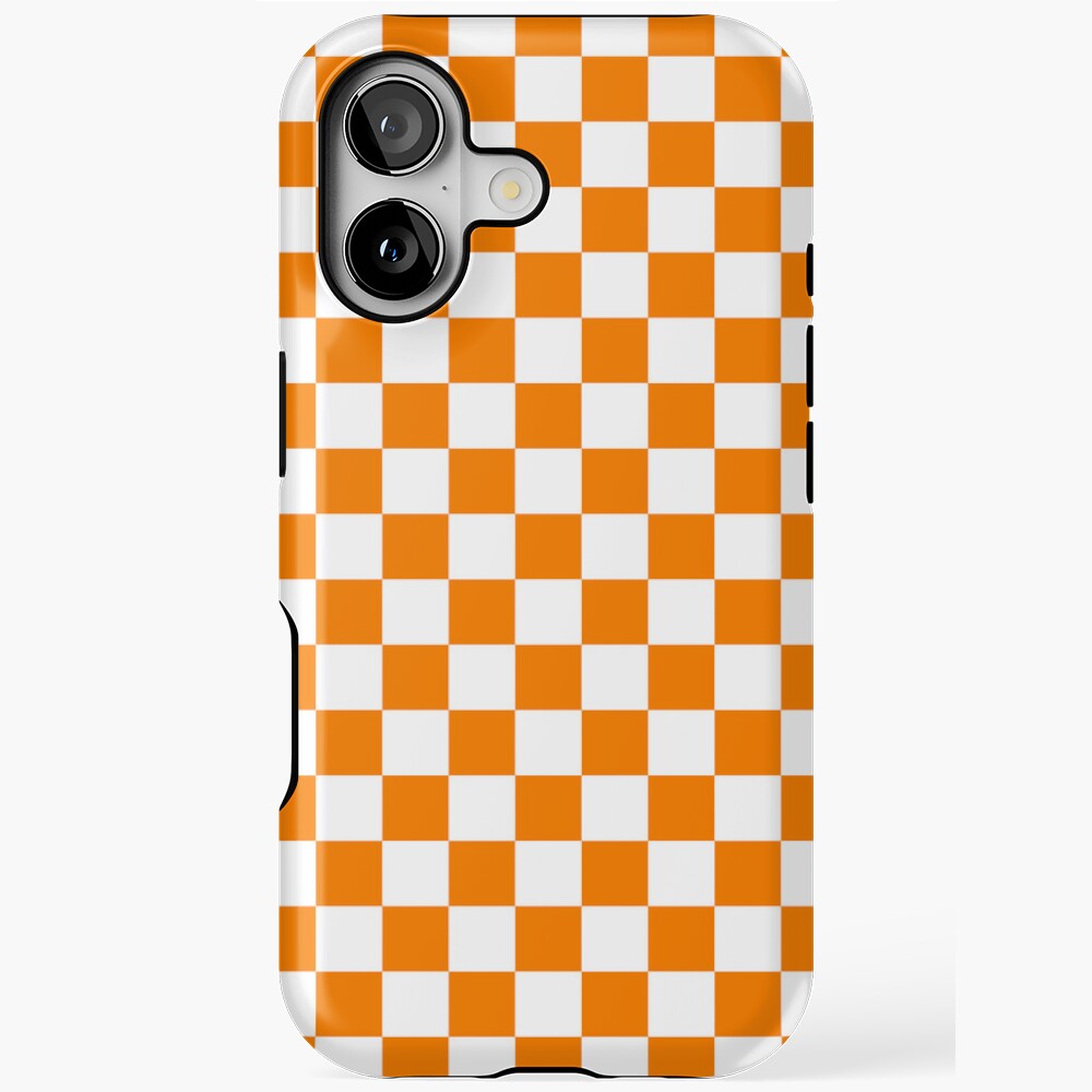 UT Checkerboard Tennessee Vols TN Football iPhone Case