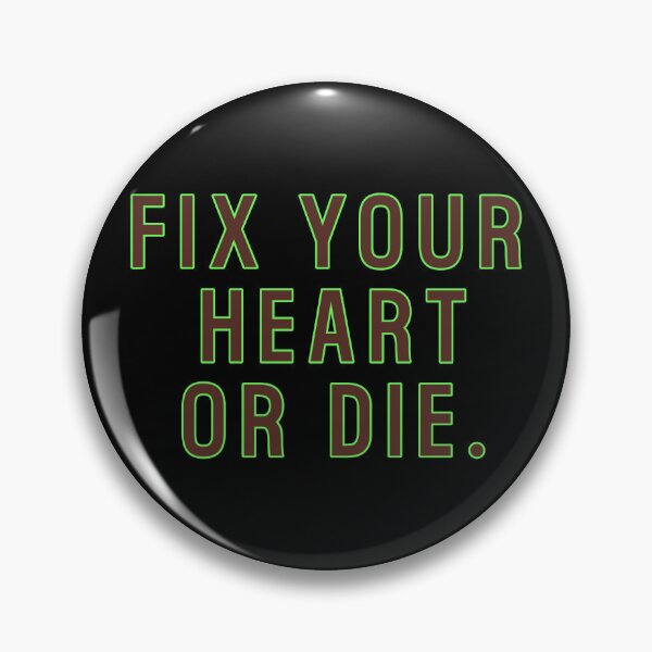 Item preview, Fix your heart or die (Twin Peaks) inspired graphic designed and sold by leAnomis.