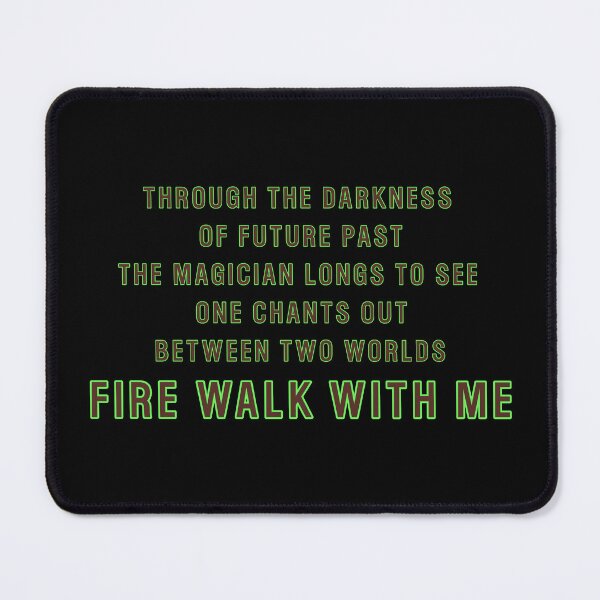 Item preview, Fire walk with me (Twin Peaks) inspired graphic designed and sold by leAnomis.