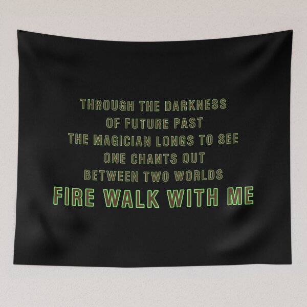 Item preview, Fire walk with me (Twin Peaks) inspired graphic designed and sold by leAnomis.