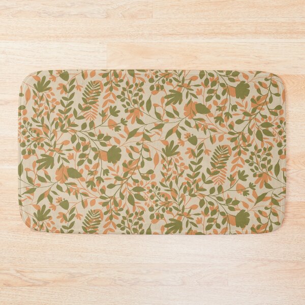 Item preview, Enchanted Foliage Garden Olive Green 5-L designed and sold by MizFlaire.