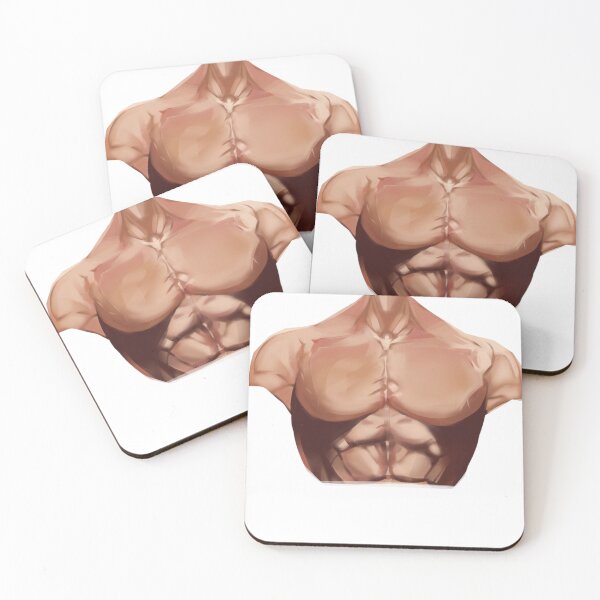Item preview, Muscular upper body semi-realistic style designed and sold by Wish Design.