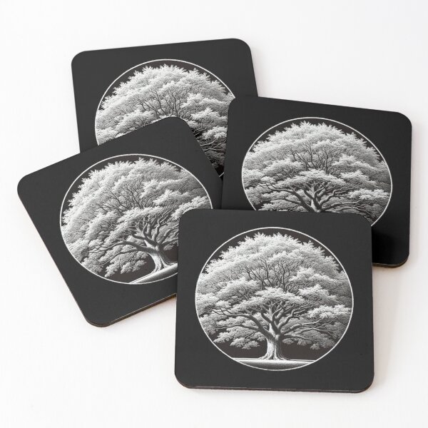 Item preview, Solitary Tree, Black and White designed and sold by Sunrise427.
