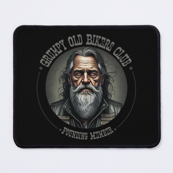 Item preview, Grumpy Old Bikers Club 2 designed and sold by edgecreative.