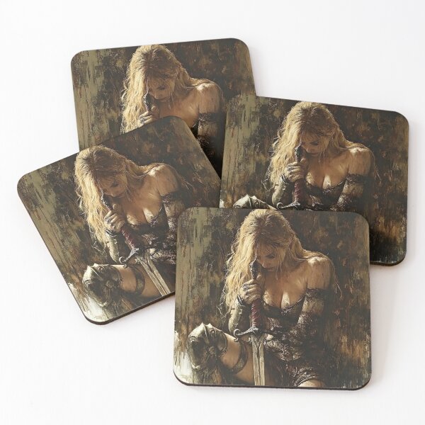 Item preview, Warrior Woman - Fantasy Art designed and sold by Seeker7Seven.