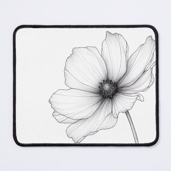 Item preview, Minimalist Line - Flower designed and sold by KootenayDesigns.