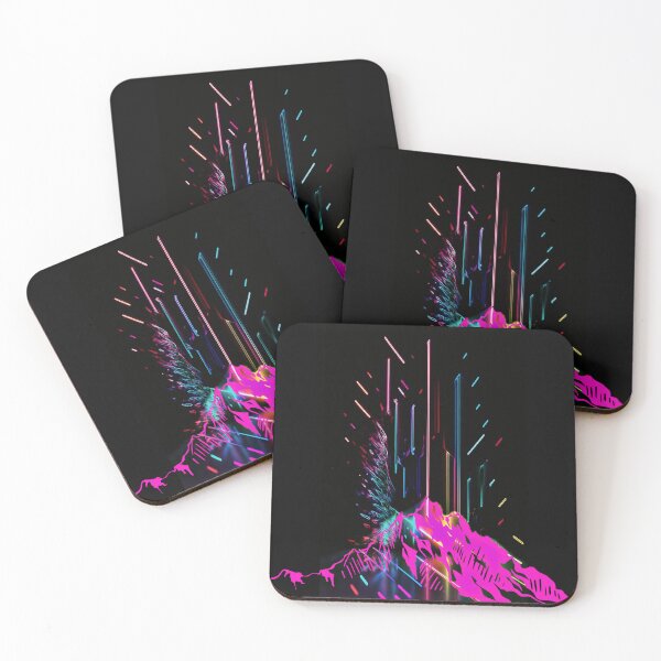 Item preview, Neon mountains designed and sold by clarazen.