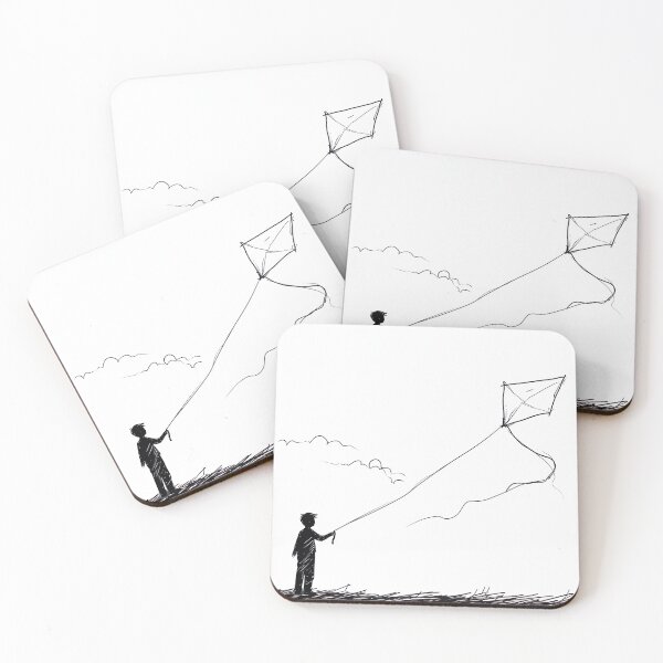 Item preview, Minimalist Line - Flying a Kite designed and sold by KootenayDesigns.