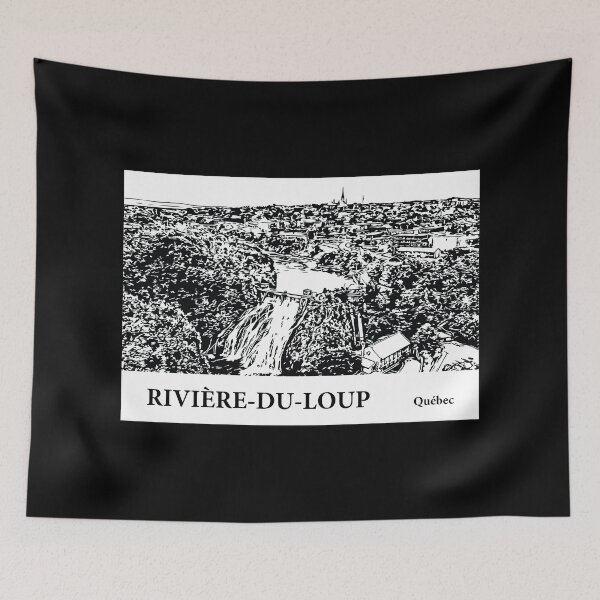 Item preview, Rivière-du-Loup Québec designed and sold by Lakeric Cityscapes.