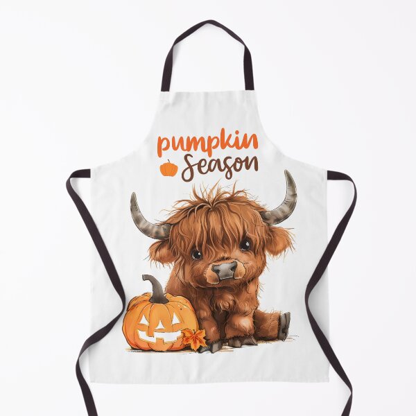 Item preview, Pumpkin and cow, bull, little bull, halloween in the Country, Halloween farm designed and sold by KolorellaS.