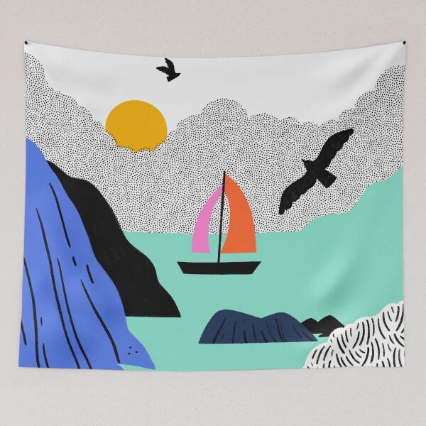 Item preview, Beautiful Lake for Holyday designed and sold by eyllismerch.