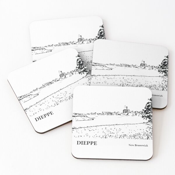 Item preview, Dieppe New Brunswick designed and sold by Lakeric Cityscapes.