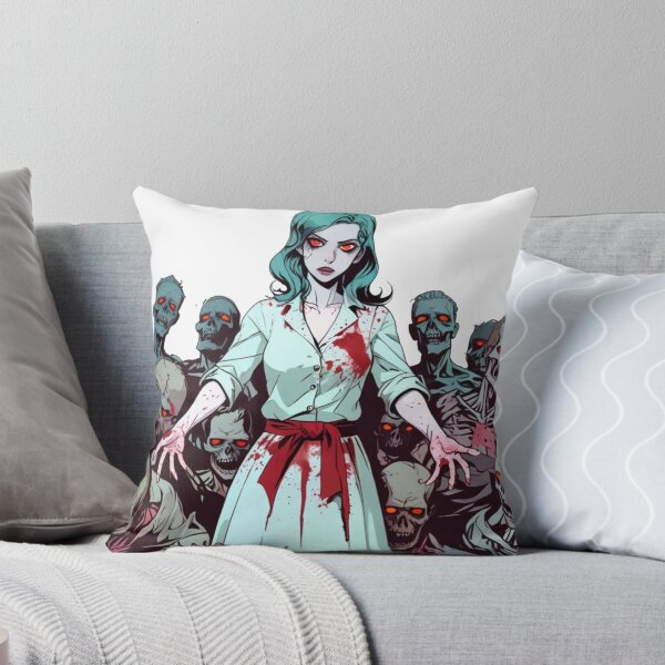 Item preview, Zombie Woman with Crew | Herald of the Zombie Horde designed and sold by NEKKI Originals.