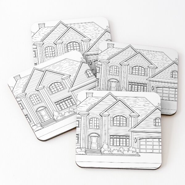 Item preview, Minimalist Line - House designed and sold by KootenayDesigns.