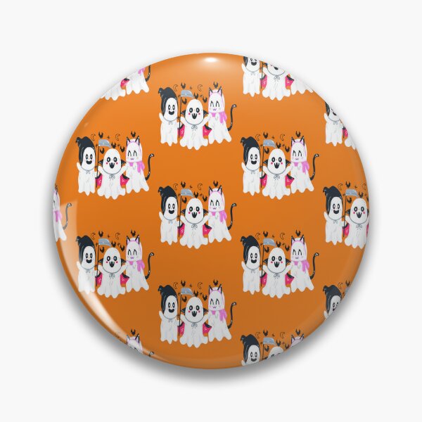 Item preview, Adorable Ghost Trio Halloween graphics – Fun Ghost Costume Design for Kids and Adults designed and sold by nouradesinger.