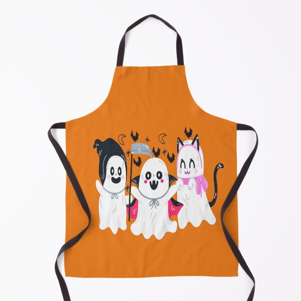 Item preview, Adorable Ghost Trio Halloween graphics – Fun Ghost Costume Design for Kids and Adults designed and sold by nouradesinger.