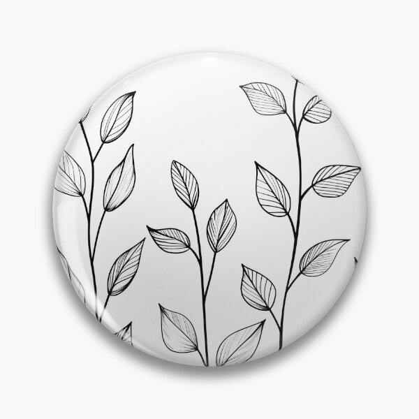 Item preview, Minimalist Line - Leaves designed and sold by KootenayDesigns.