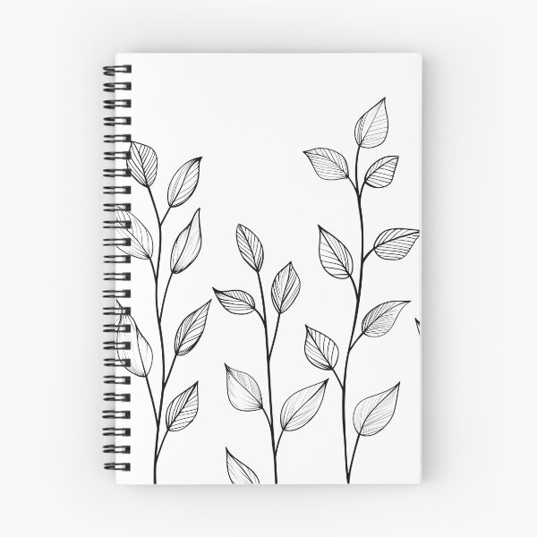 Item preview, Minimalist Line - Leaves designed and sold by KootenayDesigns.