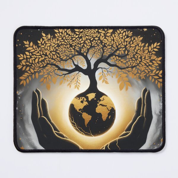 Item preview, Kintsugi Earth, Ai Generated Art designed and sold by ACC .