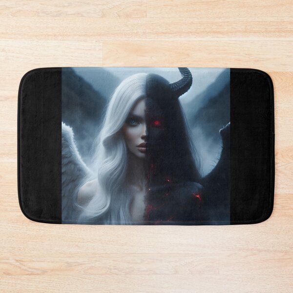 Item preview, Half angel half demon girl designed and sold by GalleryBrisArt.