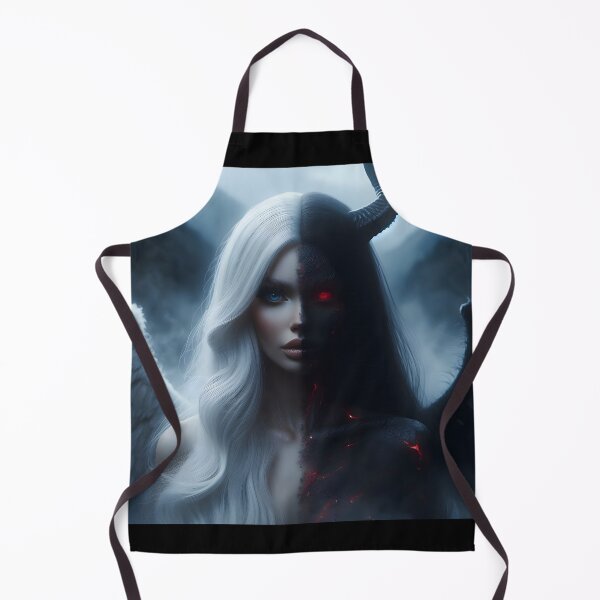 Item preview, Half angel half demon girl designed and sold by GalleryBrisArt.