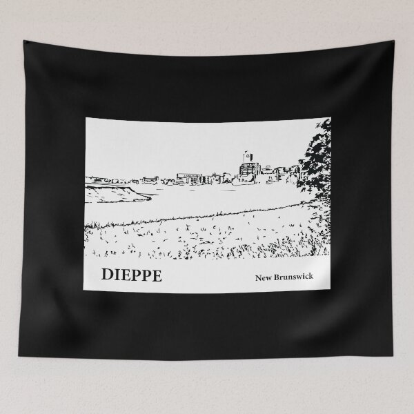 Item preview, Dieppe New Brunswick designed and sold by Lakeric Cityscapes.