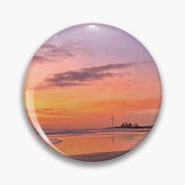 Item preview, Northumberland Sunrise on Cambois Beach - Panorama designed and sold by Violaman.