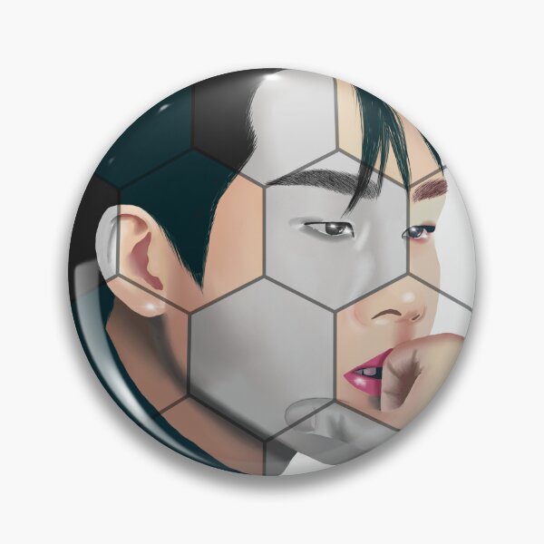 Item preview, Monsta X Jooheon honeycomb drawing designed and sold by fayetheartist.