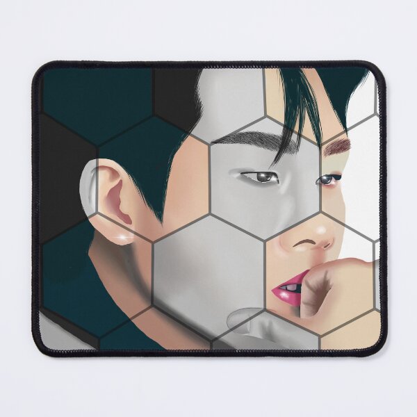 Item preview, Monsta X Jooheon honeycomb drawing designed and sold by fayetheartist.
